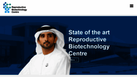 What Reprobiotech.ae website looked like in 2019 (4 years ago)