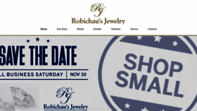 What Robichausjewelry.com website looked like in 2019 (4 years ago)