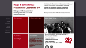 What Raupeundschmetterling.de website looked like in 2019 (4 years ago)