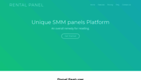 What Rentalpanel.com website looked like in 2019 (4 years ago)