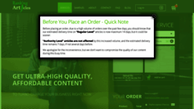 What Ranking-articles.com website looked like in 2019 (5 years ago)