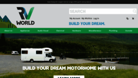 What Rvworldstore.co.nz website looked like in 2019 (5 years ago)