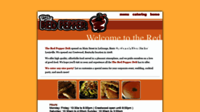 What Redpepperdeli.com website looked like in 2019 (4 years ago)