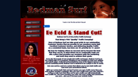 What Redmansurf.com website looked like in 2019 (4 years ago)