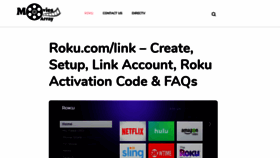 What Rokucomlink.info website looked like in 2019 (4 years ago)