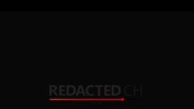What Redacted.ch website looked like in 2019 (4 years ago)
