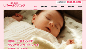 What Riverbell.jp website looked like in 2019 (4 years ago)