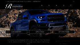 What Riverviewautosales.com website looked like in 2019 (4 years ago)