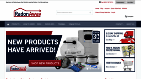 What Radonaway.com website looked like in 2019 (4 years ago)