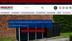 What Resorti-muelltonnenboxen.de website looked like in 2019 (4 years ago)