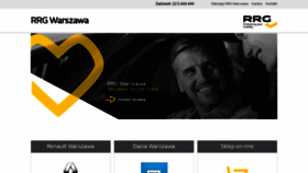 What Rrgwarszawa.pl website looked like in 2019 (4 years ago)