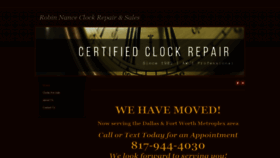 What Rclocks.com website looked like in 2019 (4 years ago)