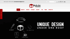 What Redcubeproductions.com website looked like in 2019 (4 years ago)