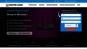 What Routerlognnet.us website looked like in 2019 (4 years ago)
