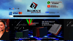 What Reconosse.com website looked like in 2019 (4 years ago)
