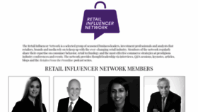 What Retailinfluencernetwork.com website looked like in 2019 (4 years ago)