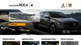 What Roca.hr website looked like in 2019 (4 years ago)