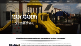 What Readyacademy.org website looked like in 2019 (4 years ago)