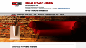 What Royallepageurbain.com website looked like in 2019 (4 years ago)