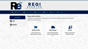 What Regieventos.com website looked like in 2019 (4 years ago)
