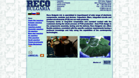 What Reco-bg.com website looked like in 2019 (4 years ago)