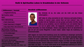 What Reiki-spirituelles-leben.ch website looked like in 2019 (4 years ago)