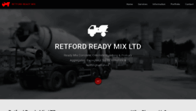 What Retfordreadymix.co.uk website looked like in 2019 (4 years ago)