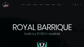 What Royalbarrique.com website looked like in 2019 (4 years ago)