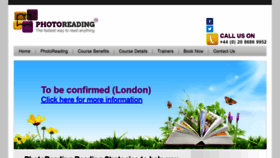 What Readfast.co.uk website looked like in 2019 (4 years ago)