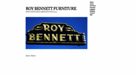 What Roybennettfurniture.com website looked like in 2019 (4 years ago)