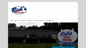 What Richsautocenter.com website looked like in 2019 (4 years ago)