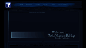 What Rockymountainbulldogs.com website looked like in 2019 (4 years ago)