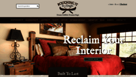 What Roughingitinstyle.com website looked like in 2019 (4 years ago)