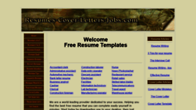 What Resumes-cover-letters-jobs.com website looked like in 2019 (4 years ago)