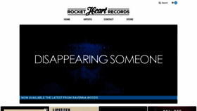 What Rocketheartrecords.com website looked like in 2019 (4 years ago)