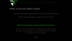 What Runfreept.com website looked like in 2019 (4 years ago)
