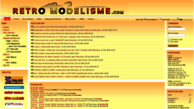 What Retromodelisme.com website looked like in 2019 (4 years ago)