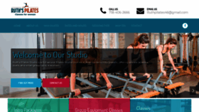 What Ruthpilates.com website looked like in 2019 (4 years ago)