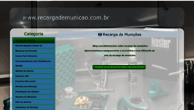 What Recargademunicao.com.br website looked like in 2019 (4 years ago)