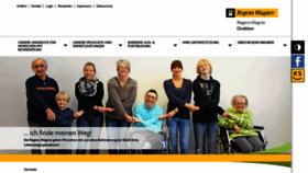 What Regens-wagner.de website looked like in 2019 (4 years ago)