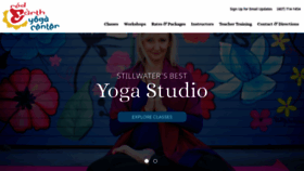 What Redearthyogacenter.com website looked like in 2019 (4 years ago)