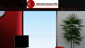 What Reinhardcpas.com website looked like in 2019 (4 years ago)