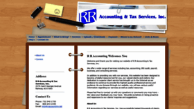 What Rraccounting.net website looked like in 2019 (4 years ago)