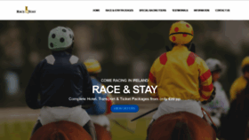 What Raceandstay.com website looked like in 2019 (4 years ago)