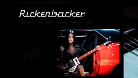 What Rickenbacker-guitars.de website looked like in 2019 (4 years ago)