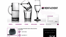 What Rent4event.pl website looked like in 2019 (4 years ago)