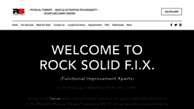 What Rocksolidptmat.com website looked like in 2019 (4 years ago)