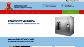 What Rgtechnologies.in website looked like in 2019 (4 years ago)