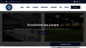 What Revo-ice.com website looked like in 2019 (4 years ago)