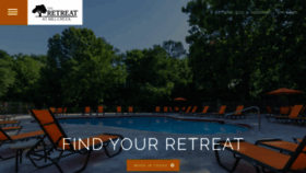 What Retreatmillcreek.com website looked like in 2019 (4 years ago)